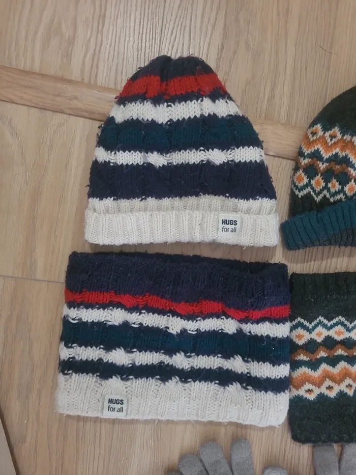 Ensemble bonnets et snood - photo numéro 2