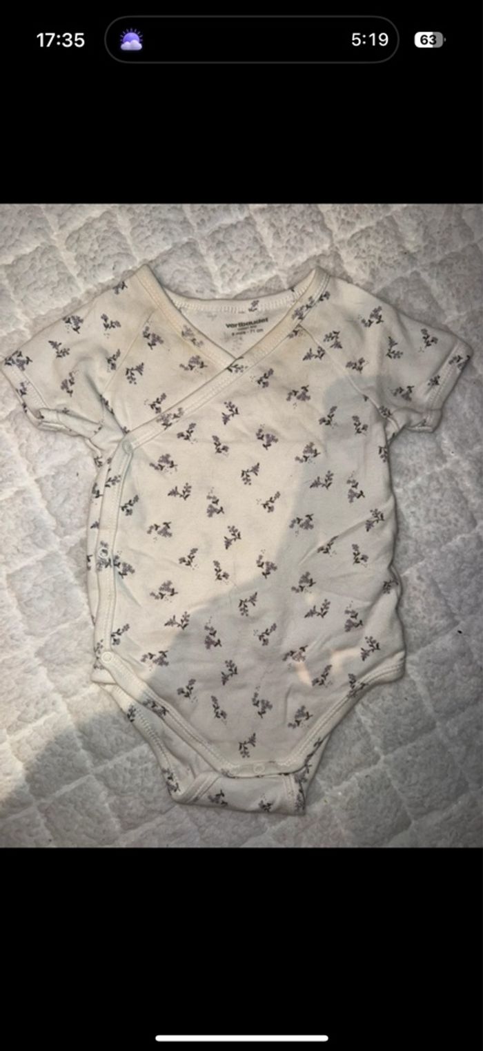 Lot 5 body manches courtes VERTBAUDET - photo numéro 9