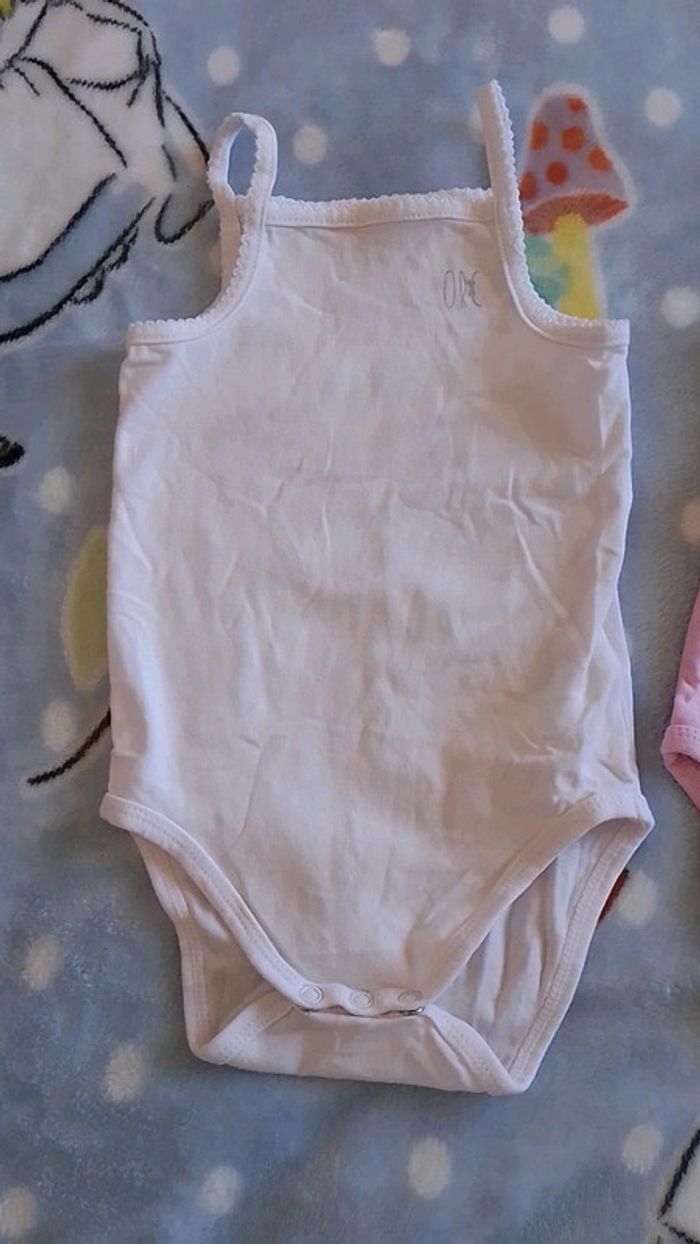 Lot bodies débardeur Orchestra 9 mois - photo numéro 2