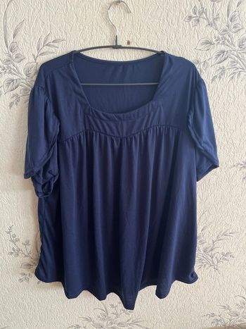 Blouse bleu marine