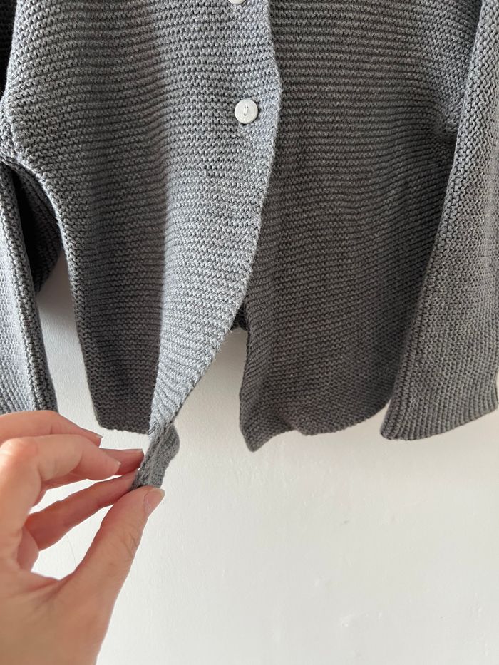 Gilet gris - photo numéro 3