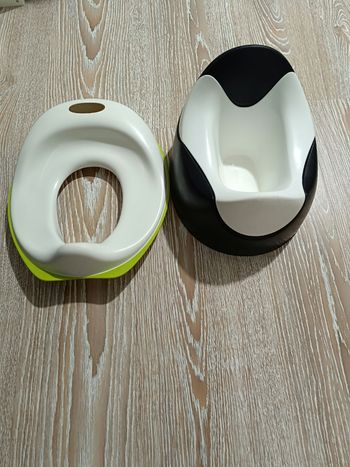 Lot pot d'apprentissage+ réducteur wc