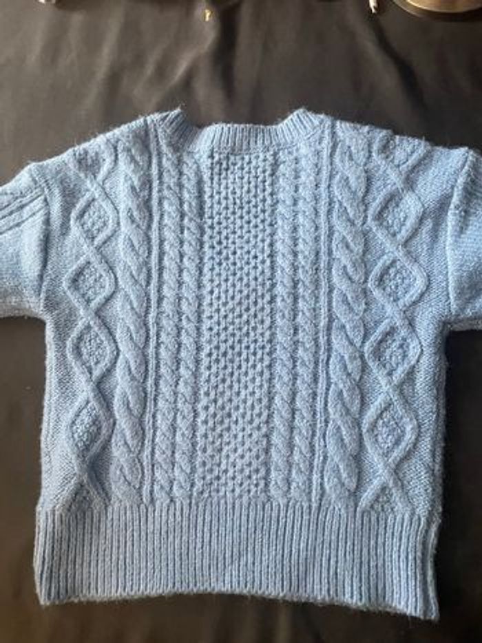 Pull bleu - photo numéro 2