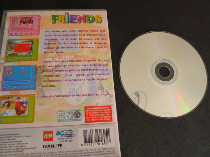 CD Jeu video PC Lego friends Fille informatique TBE - photo numéro 2
