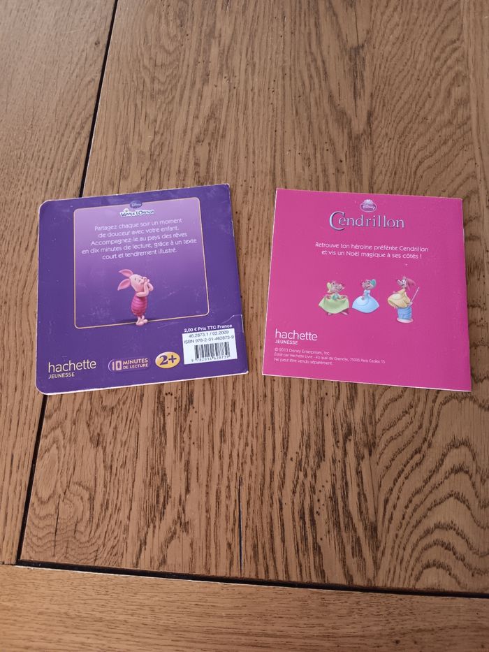Lot de  2 livres Disney - photo numéro 2