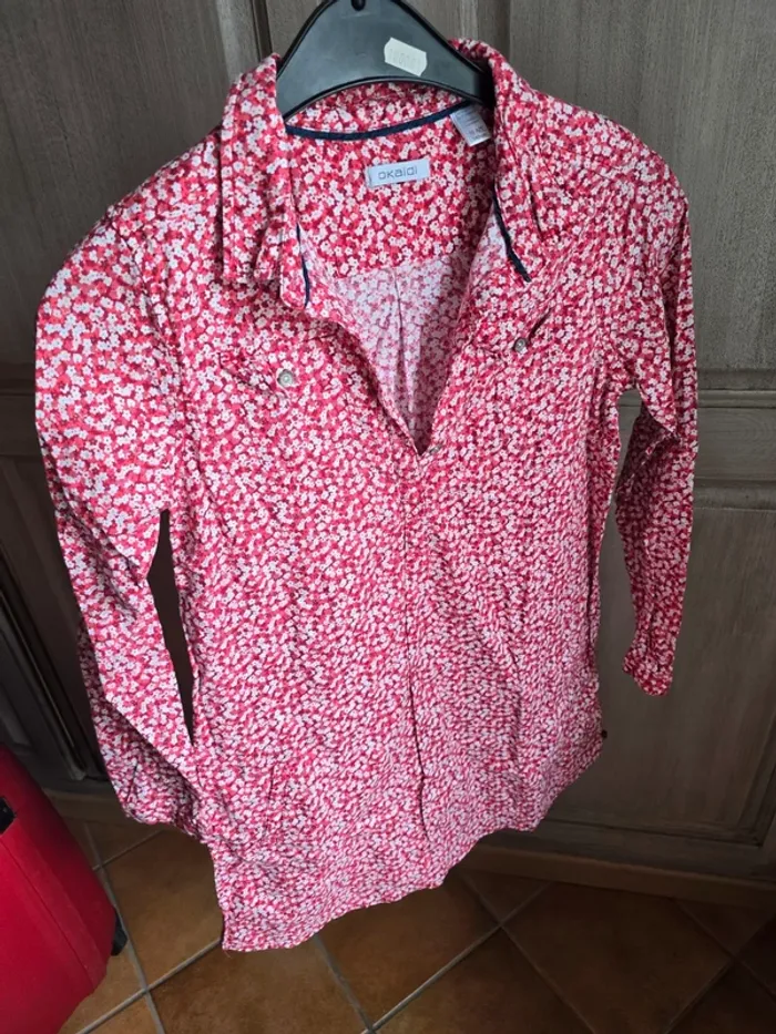 Robe fleurie liberty okaïdi 10 ans - photo numéro 5