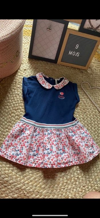Robe fleurie 9 mois