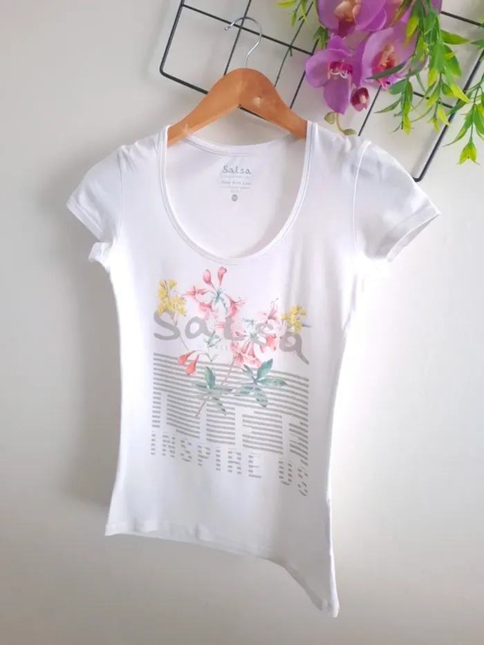 T-shirt Salsa / Taille XS - photo numéro 2