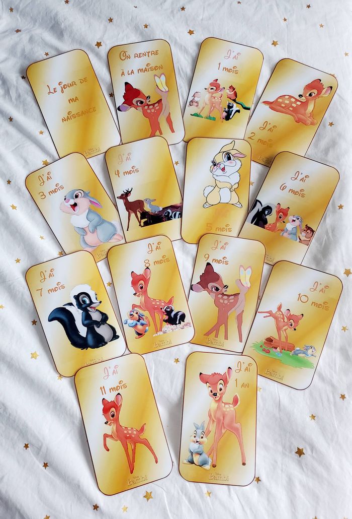 Cartes étape - Bambi