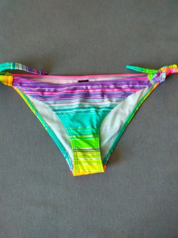 Bas de bikini noué sur les côtés – Bikki Beach – Taille 36