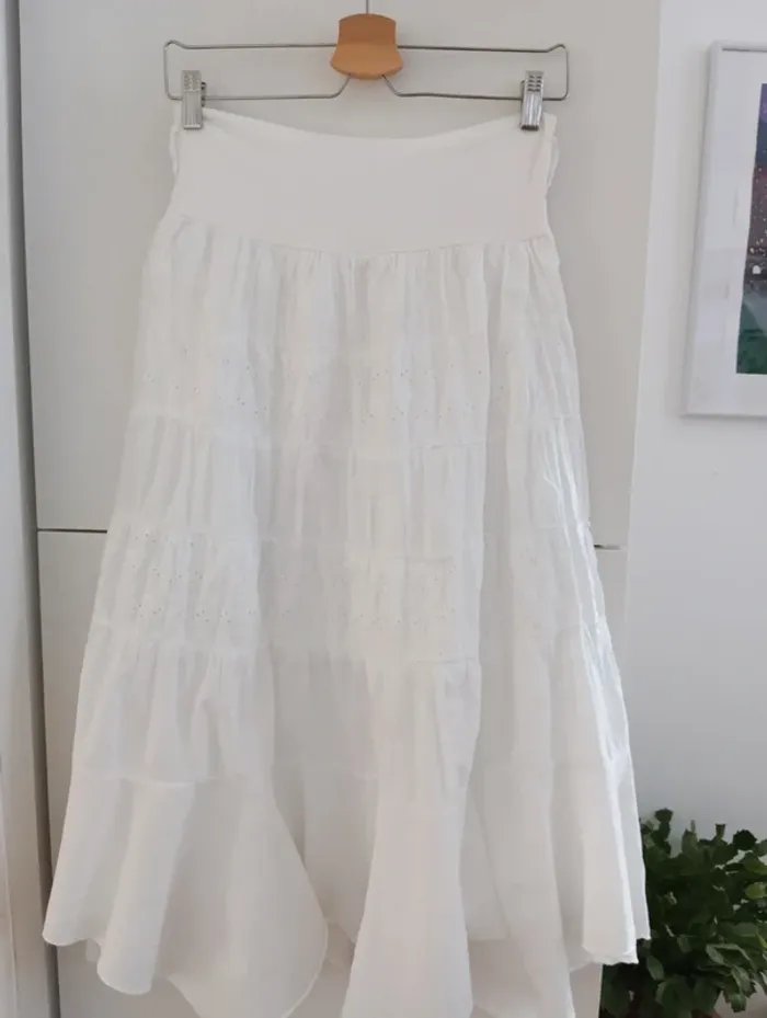 Jupon blanc longueur 3/4 - photo numéro 12