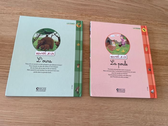 2 livres CD Bientôt je lis - Marlène Jobert - photo numéro 2