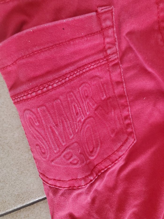 Pantalon jean slim rouge Orchestra 8 ans - photo numéro 6