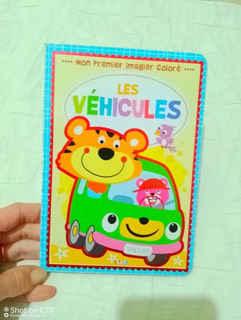 Mon premier imagier coloré Les véhicules