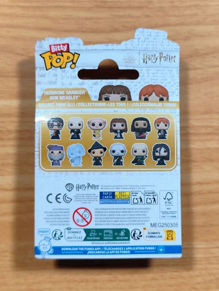Lot Harry Potter : 2 Packs Bitty Pop! - Le Quatuor Incontournable - photo numéro 8