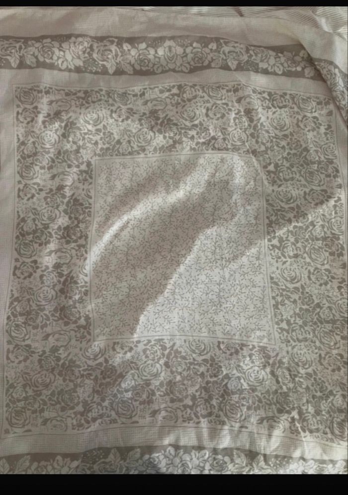 Foulard gris et rose Bijou Brigitte - photo numéro 2