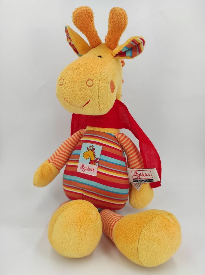 Peluche musicale Girafe Sigikid