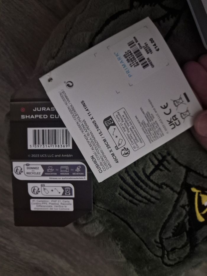 Oreiller jurassicworld - photo numéro 5