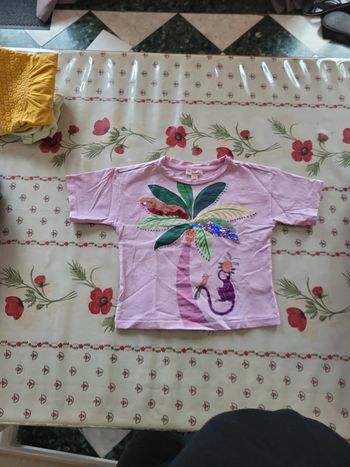 Tee shirt a sequins dpam 3 ans