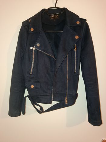 Veste suedine femme 