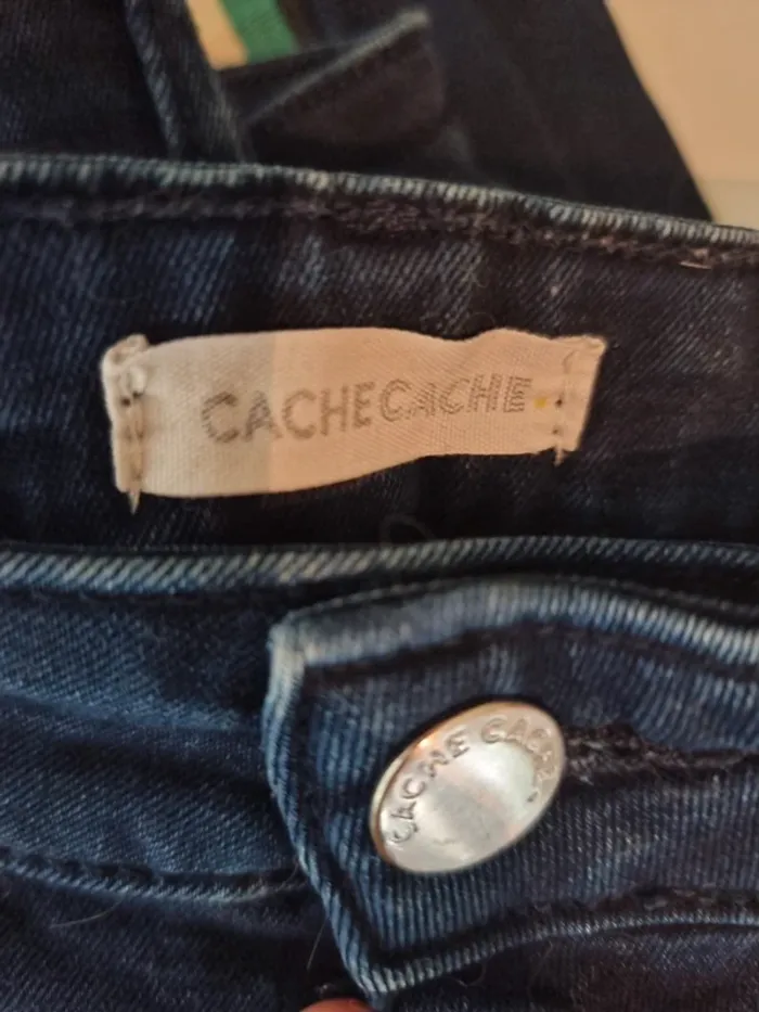 Lot 2 jeans Cache Cache - photo numéro 4
