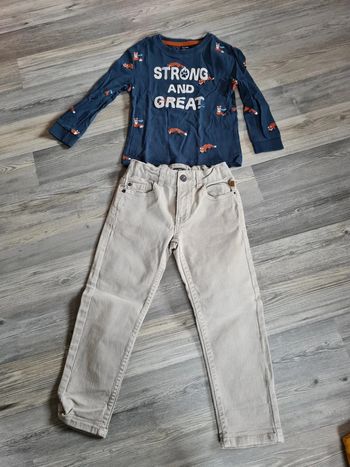 Ensemble jeans et Tee-shirt manche longue