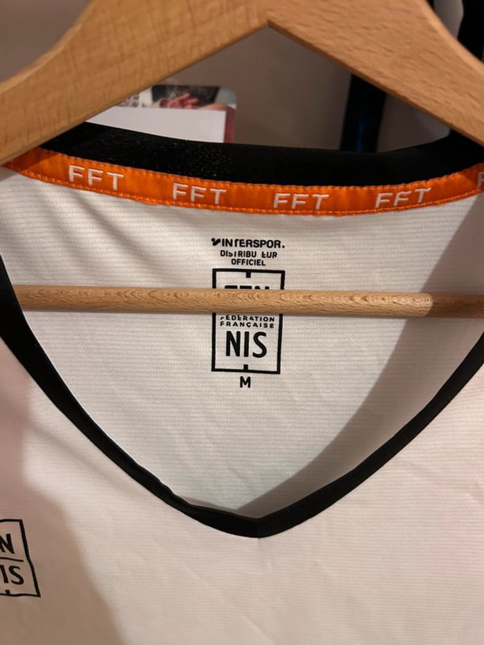 T-shirt tennis femme FFT - photo numéro 3