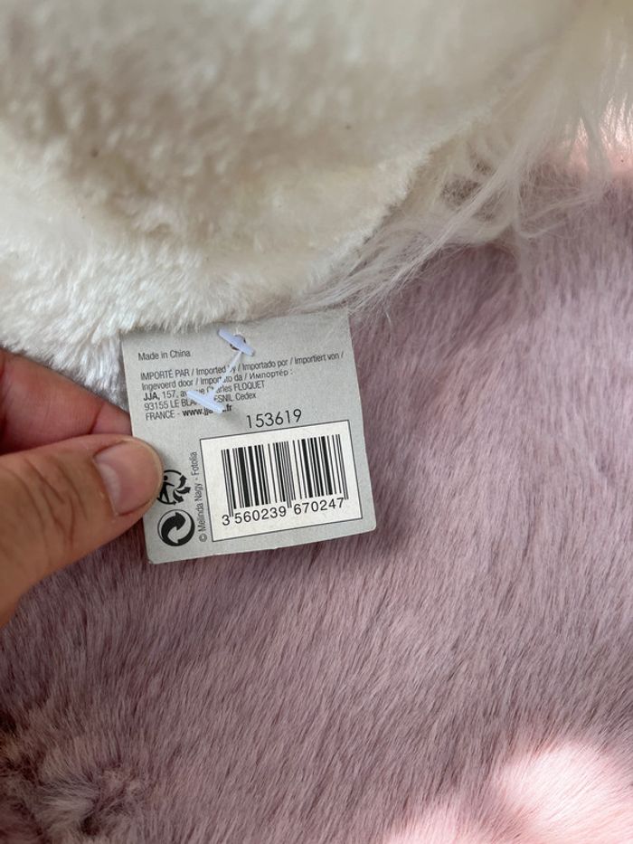 Tête de licorne peluche féérique a crochet au mur - photo numéro 5