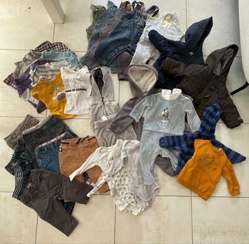 Lot vêtements garçon 6 mois