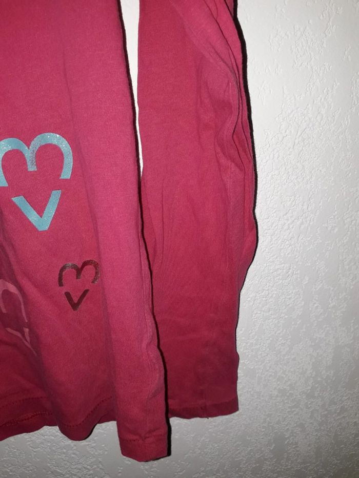 T-shirt manches longues 8/9 ans fille - photo numéro 4