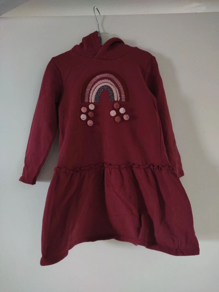 Robe a capuche Vertbaudet 5 ans