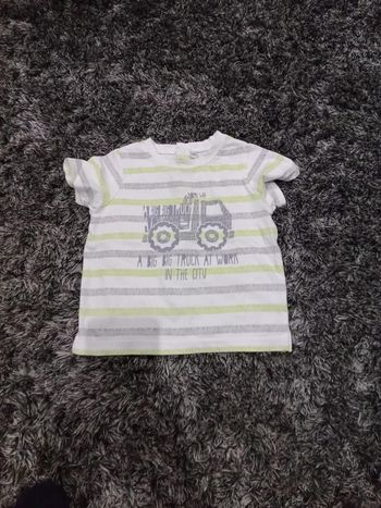 T-shirt tshirt manches courtes garçon 2 ans 23 mois