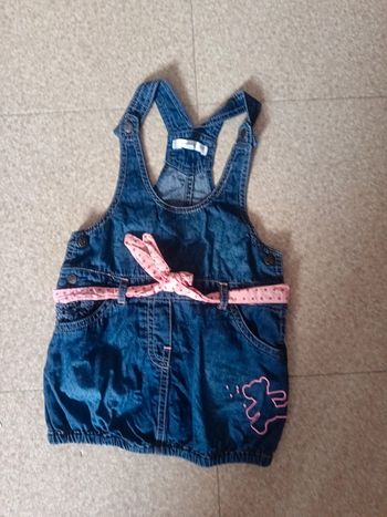 Une robe couleur jean 12 mois