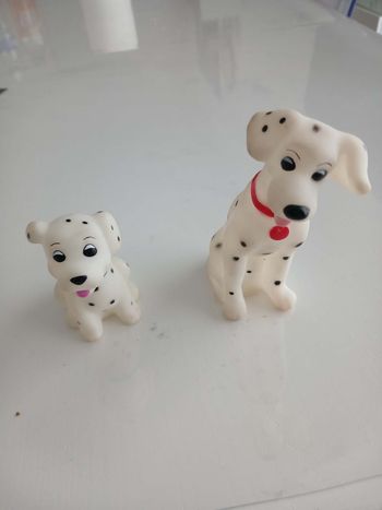 Duo de figurines Dalmatiens Vintage - Type 101 Dalmatiens