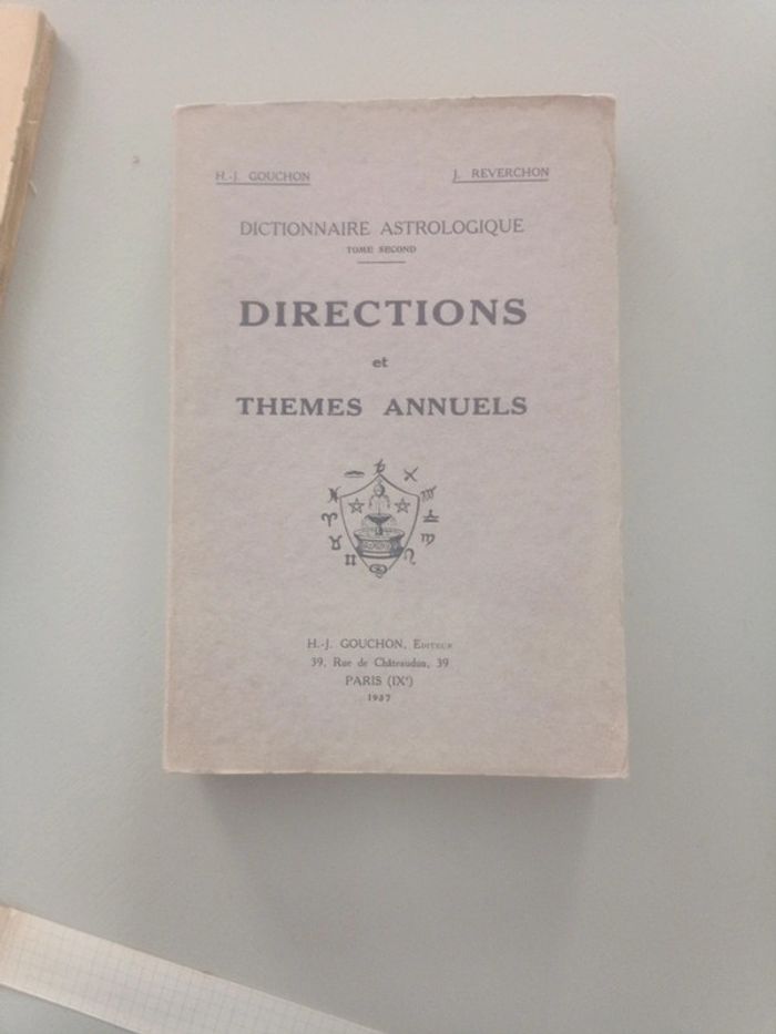Dictionnaire astrologique tome 2