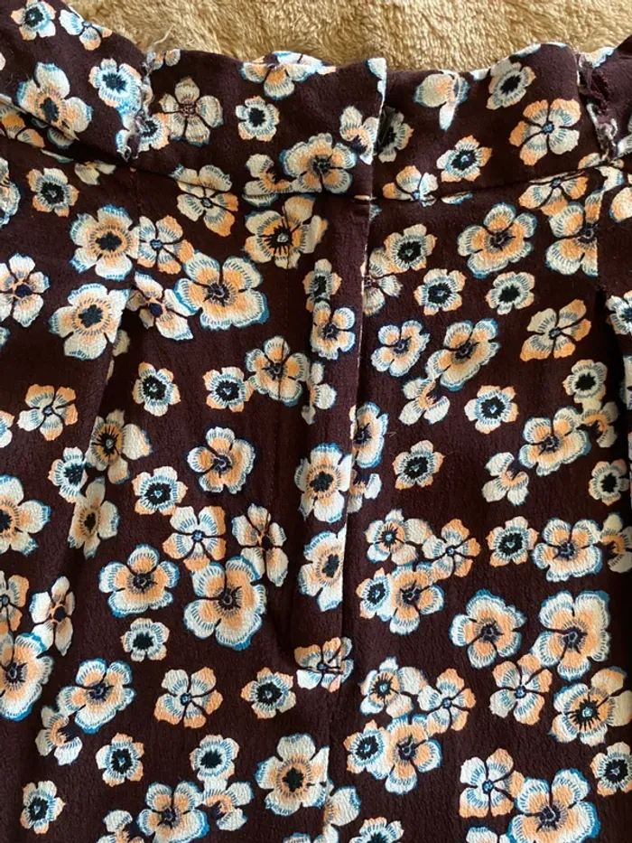 Pantalon fluide à fleurs - photo numéro 4