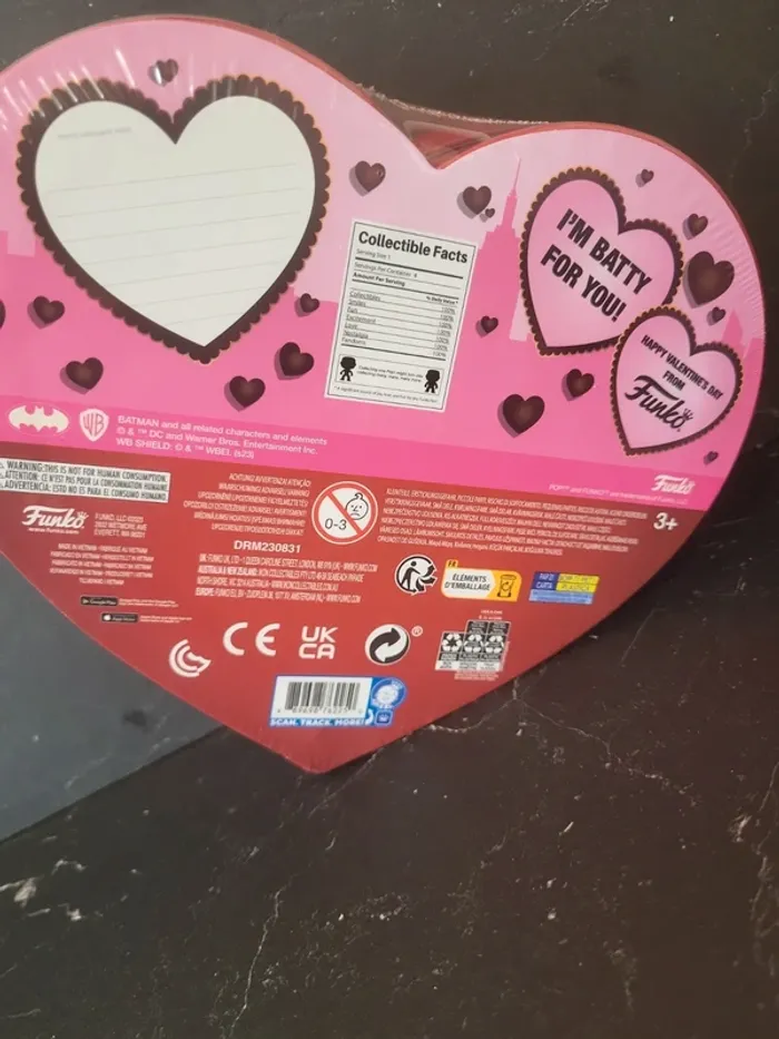 Funko st Valentin neuf dc comic batman - photo numéro 2