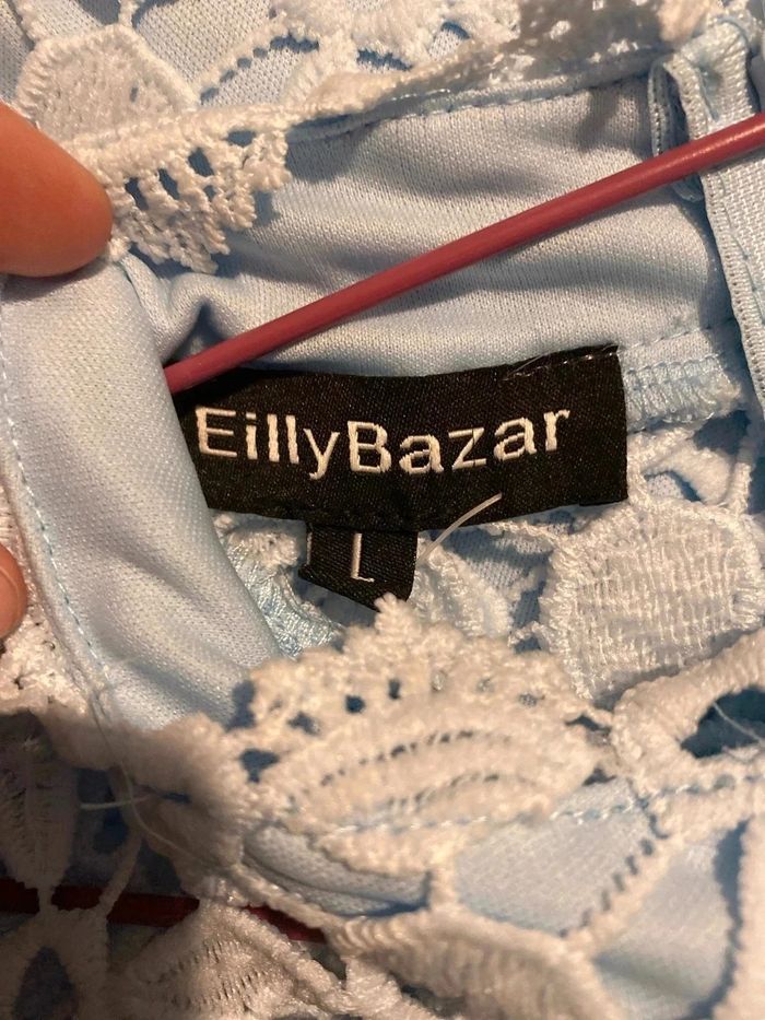 Blue Eilly Bazer dress - photo numéro 2