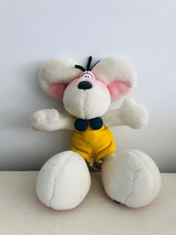 Peluche diddl souris salopette - photo numéro 2