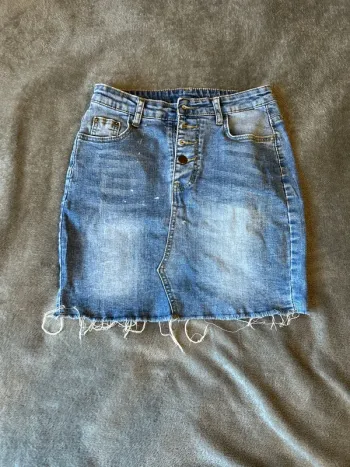 Jupe en jeans femme