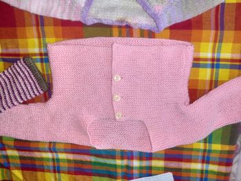 Lot de 4 brassières fait main