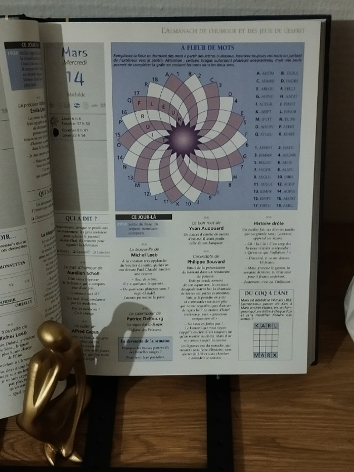 Ouvrage Almanach de l'humour et des jeux de l'esprit 2001 - photo numéro 8