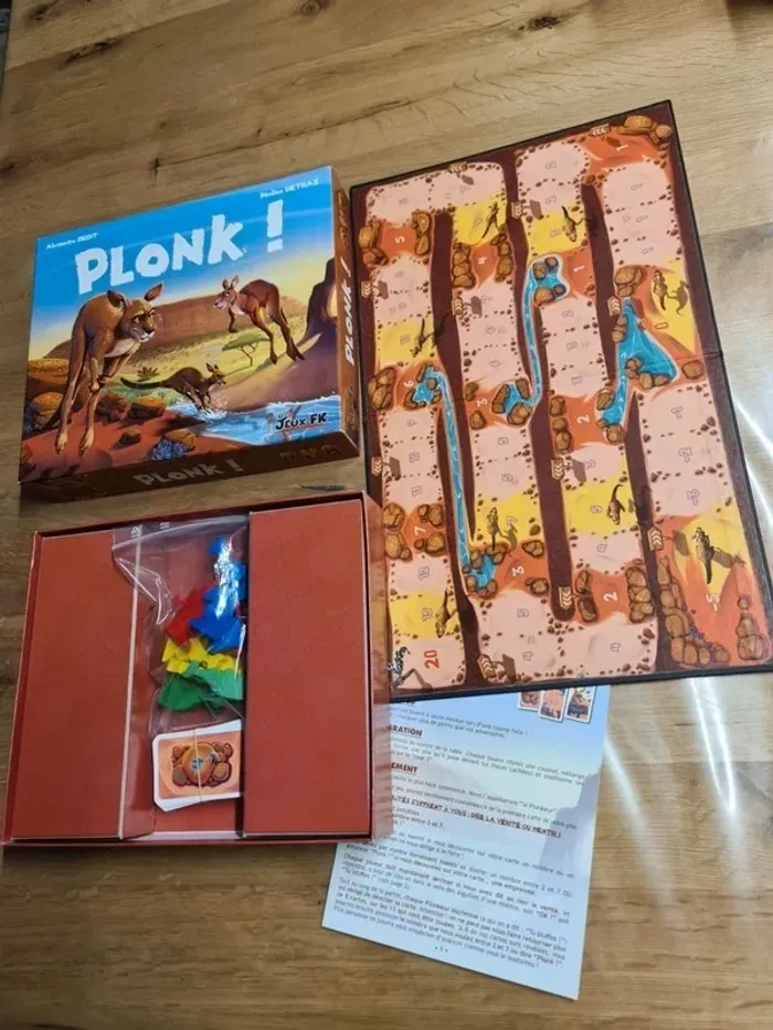 Jeu de societe Plonk ! Des éditions Jeux FK,