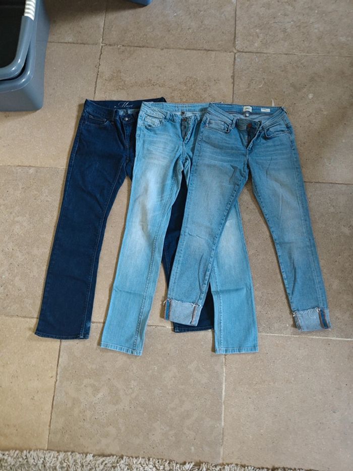 Lot de 6 jeans taille 38 - photo numéro 2