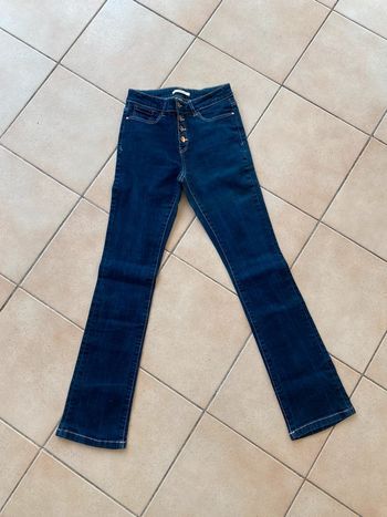 Jean Camaïeu bleu foncé