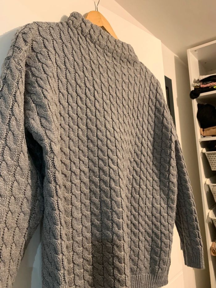 Pull gris Mango - photo numéro 2