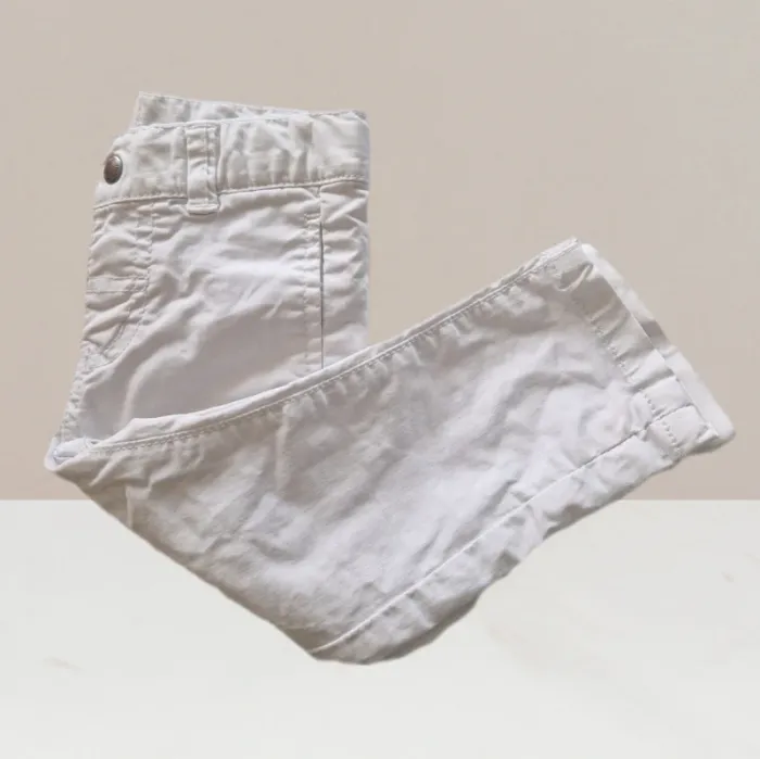 Magnifique jean blanc - VertBaudet - Taille 6 mois