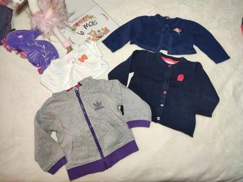 Lot gilet 6 mois adidas