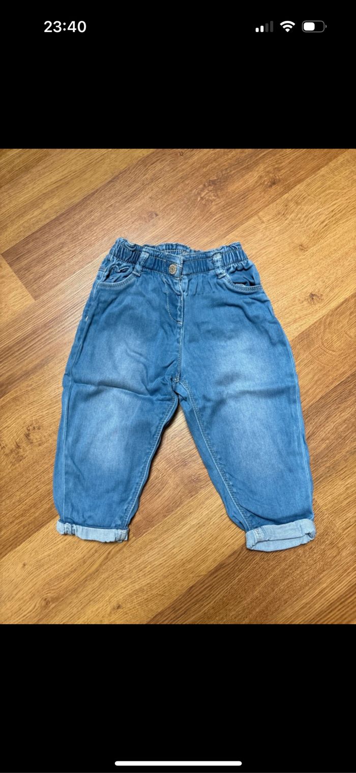 Pantalon jeans fille tape à l’œil 23 mois