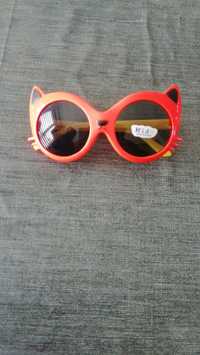 Lunettes de soleil enfant chat - photo numéro 2